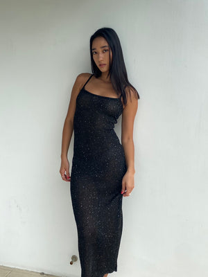 Open image in slideshow, Bree Dress (Knitted sequin yarns)
