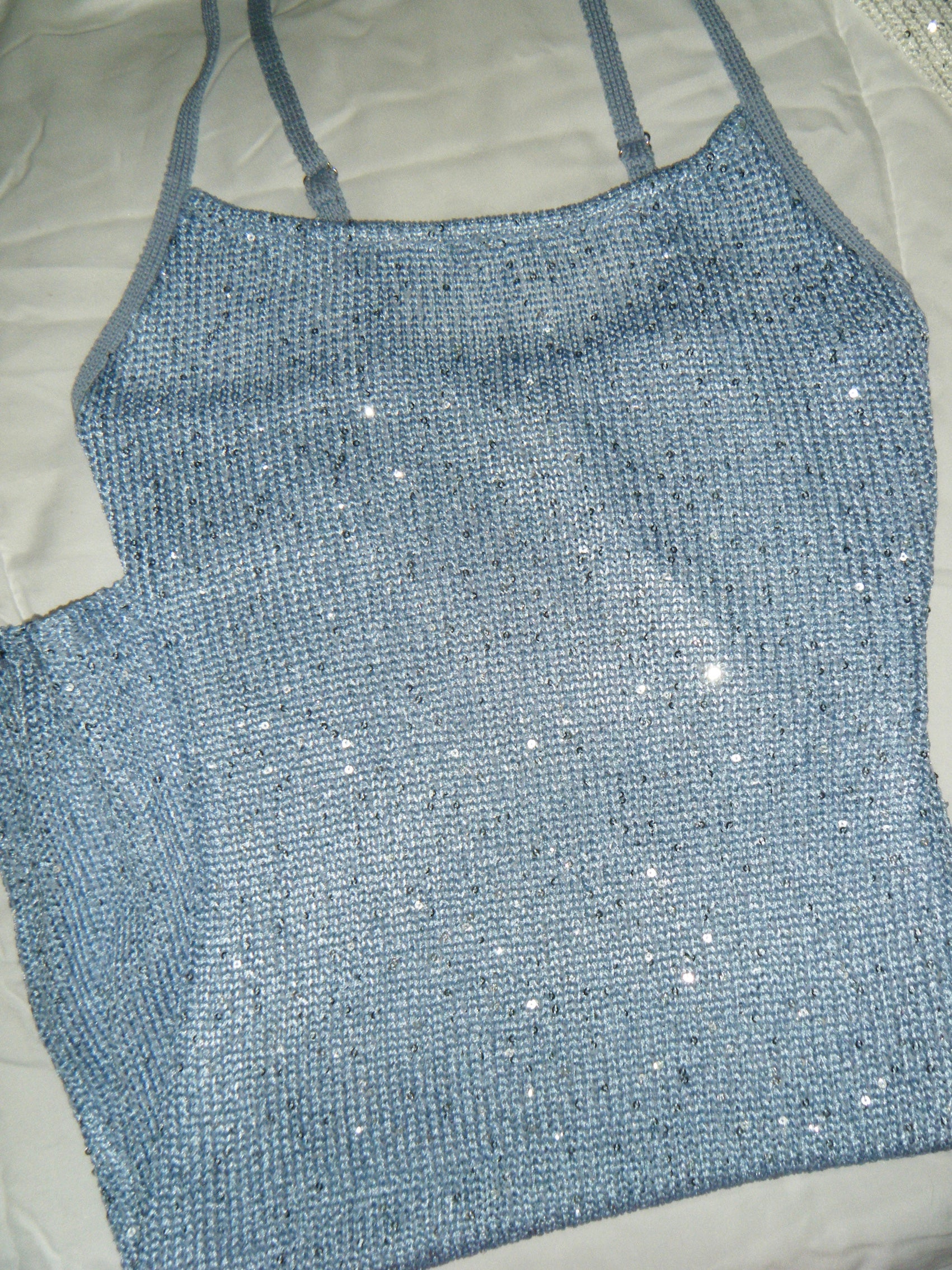 Bree 'Mini' Dress (Knitted sequin yarns)