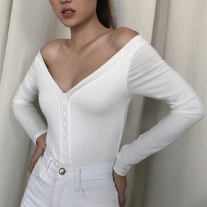 Chianti Bodysuit in White